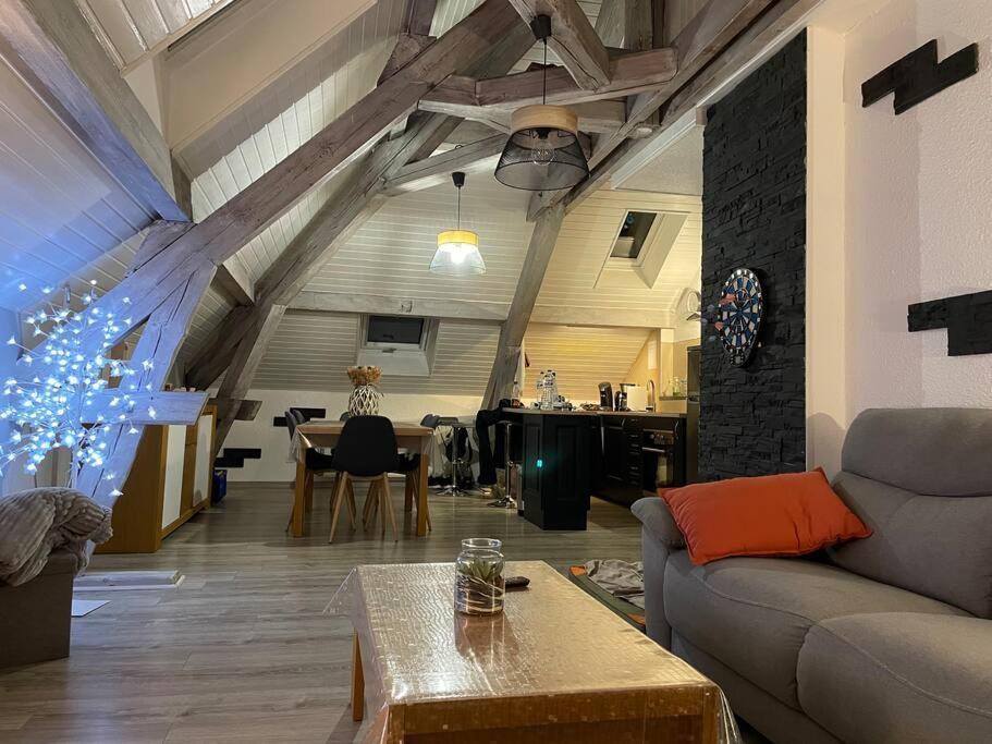 Appartement Loft Avec Jardin à Corcieux Extérieur photo