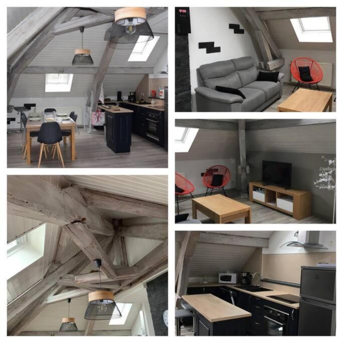 Appartement Loft Avec Jardin à Corcieux Extérieur photo